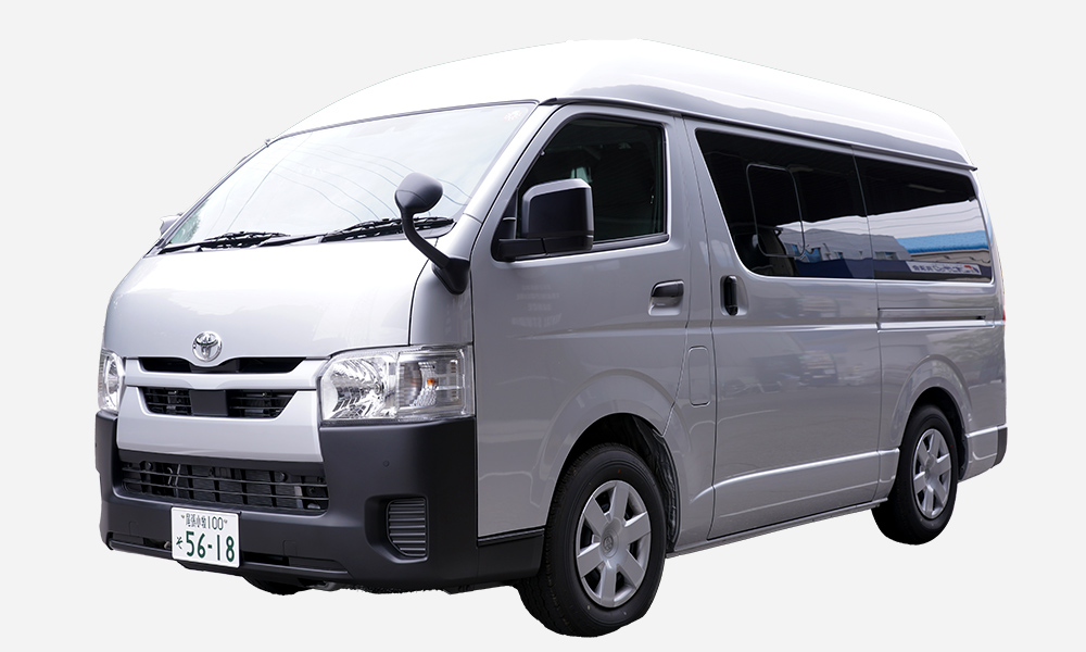 専用の火葬車